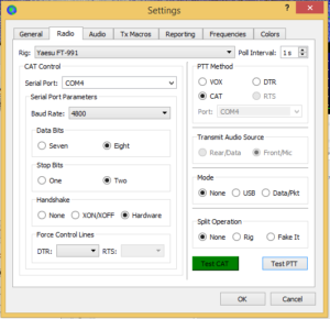 FT-991 setup for digital modes (with only a USB cable) – N1AV (x-N1RWY ...